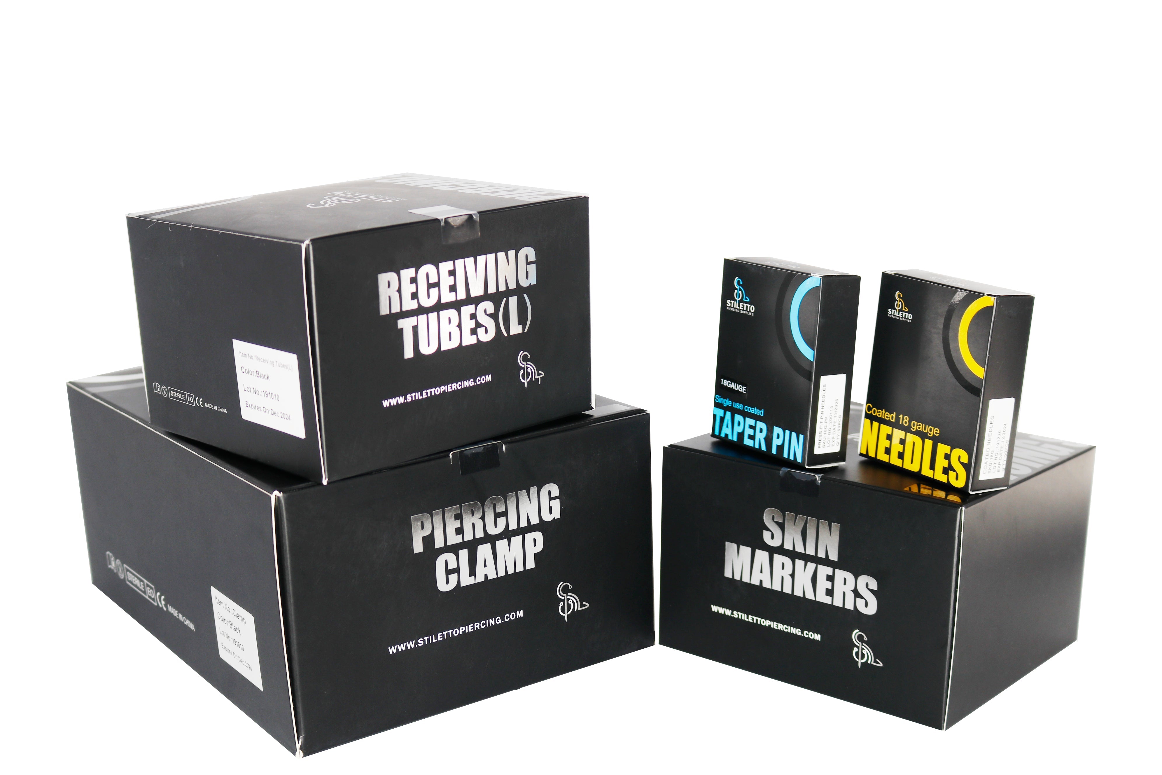 Piercing Box Kit Starter Kits & Sample Boxes – Stiletto Piercing Supply Australia