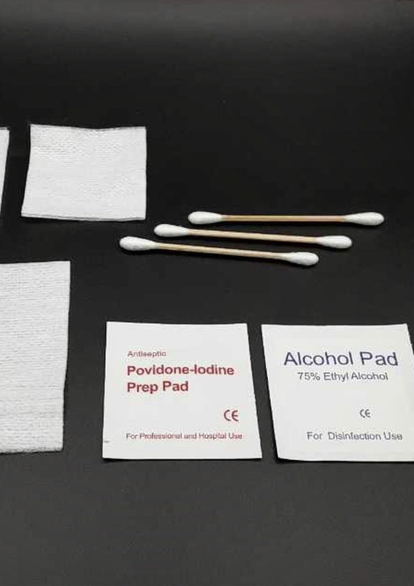 Piercing Prep Packs with Drape (Box of 80)
